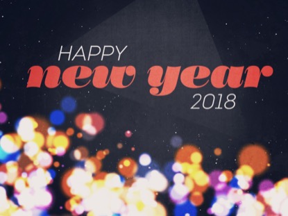 NEW SPACE HAPPY NEW YEAR 2018