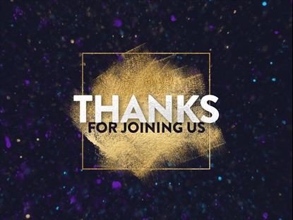 NEW YEARS GLITTER THANKS FOR JOINING