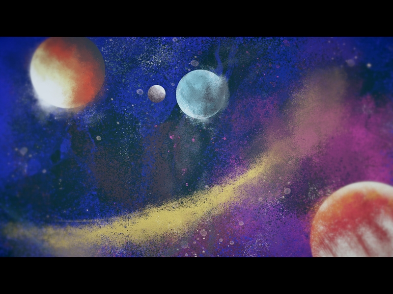 PAINTED COSMOS 9