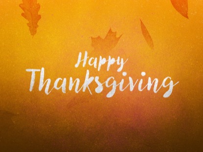 PAINTED AUTUMN THANKSGIVING