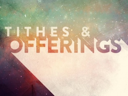 PAINTED UNIVERSE TITHES AND OFFERINGS
