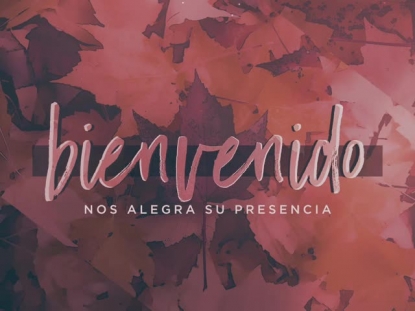 PEACEFUL AUTUMN SPANISH WELCOME