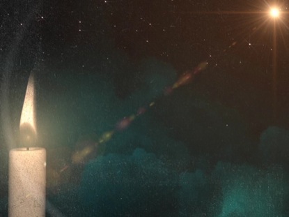 PEACEFUL CHRISTMAS EVE CANDLE