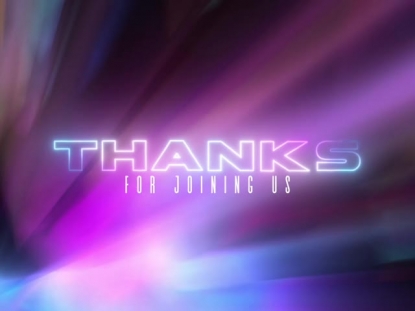 PRISM GLOW THANKS FOR JOINING US