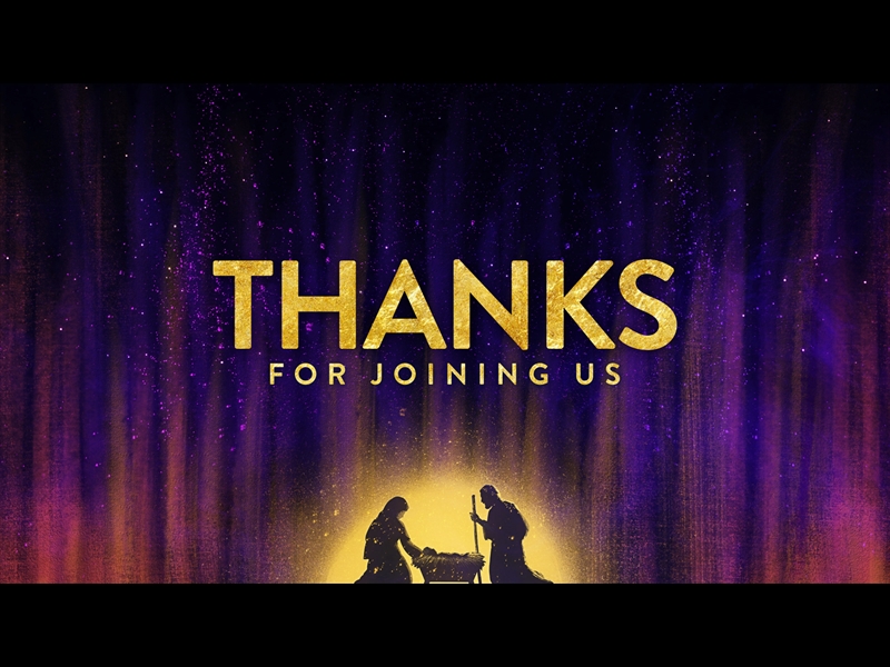 RADIANT CHRISTMAS: THANKS