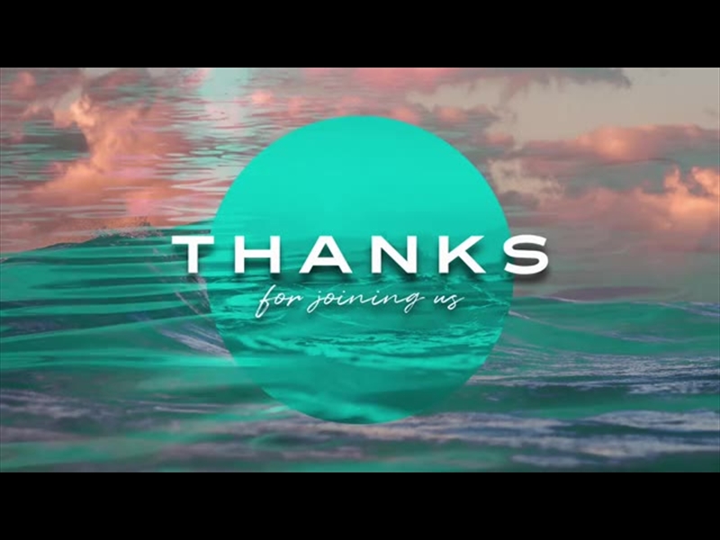 REDEMPTION THANKS FOR JOINING US