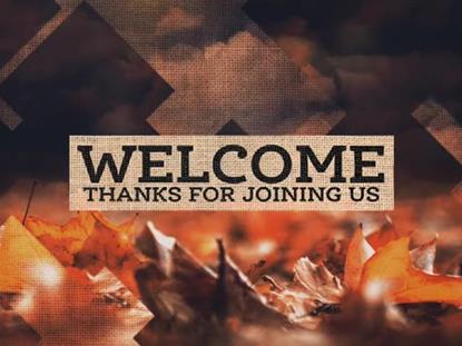 RUSTIC AUTUMN WELCOME