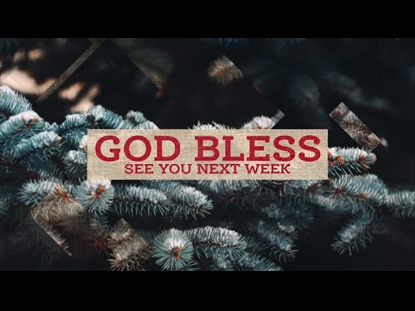 RUSTIC CHRISTMAS GOD BLESS