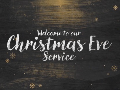 RUSTIC WINTER SNOW CHRISTMAS EVE