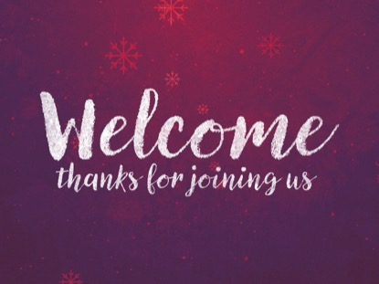 RUSTIC WINTER SNOW WELCOME