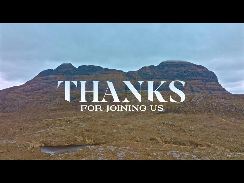 SCOTTISH MOUNTAIN THANKS FOR JOINING US