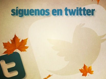 SIGUENOS EN TWITTER