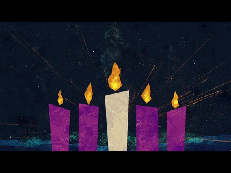 Silent Night Advent Candles 01 Centerline New Media Playback Media