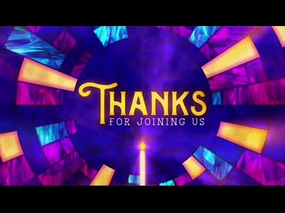 STAINED GLASS CHRISTMAS CHRISTMAS CLOSING