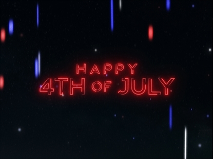 SUMMER FIREWORKS JULY 4TH TITLE