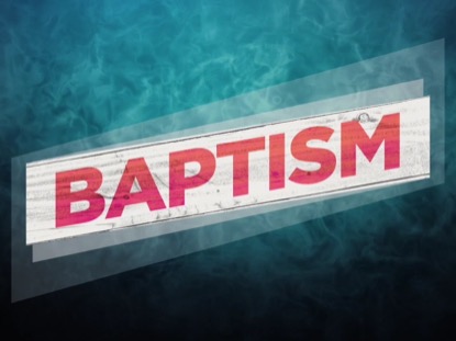 SUMMER WATER BAPTISM