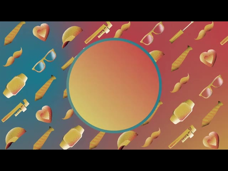 SUNSET GRADIENTS FATHER'S DAY BLANK