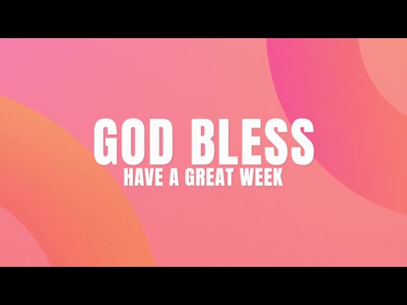 SUNSET GRADIENTS GOD BLESS