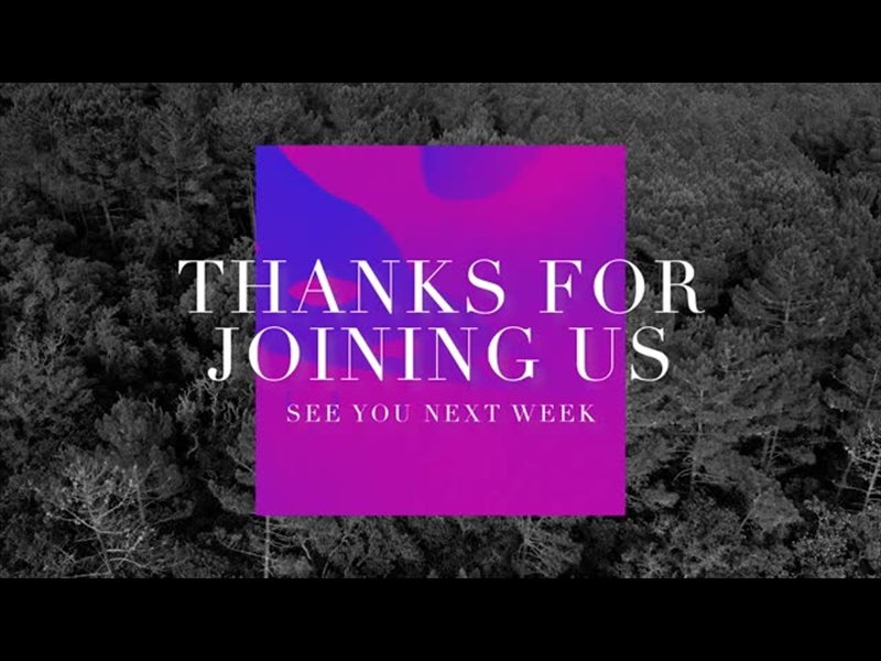 VIBRANT NATURE THANKS FOR JOINING US