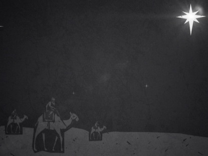 VINTAGE CHRISTMAS EVE WISE MEN