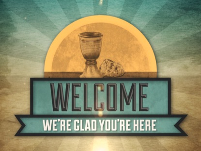 VINTAGE CUP AND BREAD WELCOME