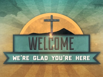 VINTAGE EASTER WELCOME