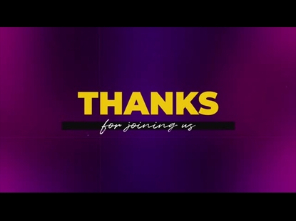 VINTAGE LIGHT THANKS FOR JOINING US