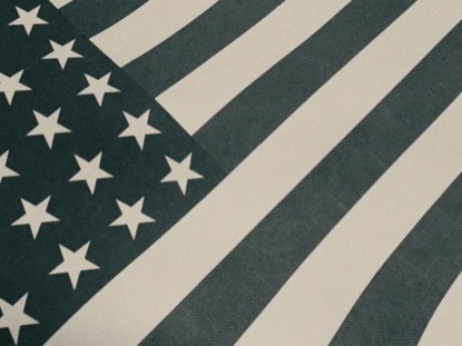 VINTAGE WAVING AMERICAN FLAG 05