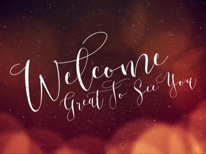 WARM CHRISTMAS GLOW WELCOME