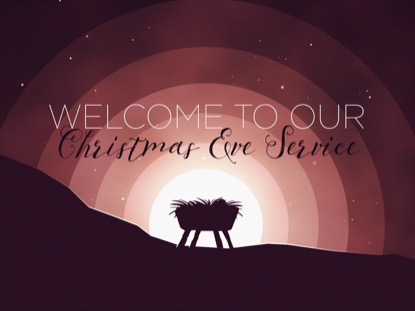 WINTER NIGHT MANGER CHRISTMAS EVE