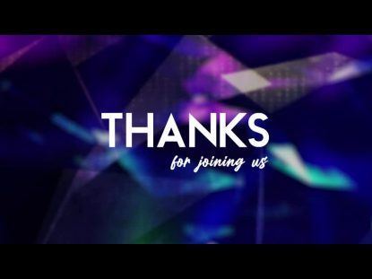 WELCOME REFLECTIONS THANKS MOTION