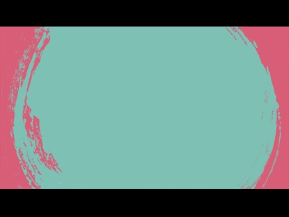 BIG CIRCLE TEAL PINK