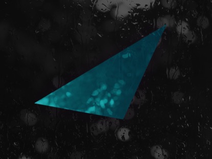 BLUE AND GREY TRIANGLE GEO