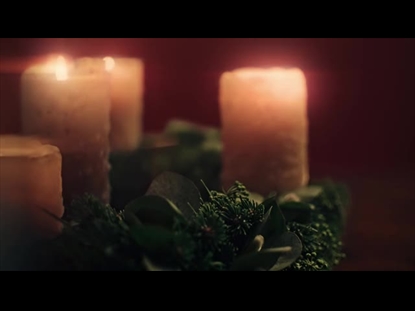 CHRISTMAS CANDLES FOUR CANDLES DOF