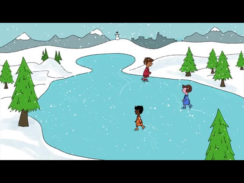 CHRISTMAS IS COMING: SKATING