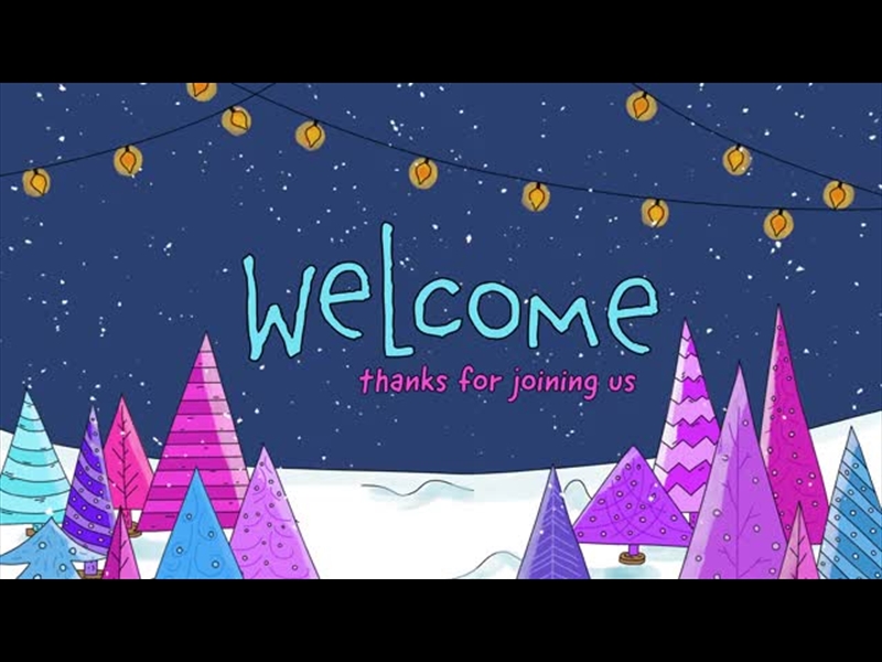 CHRISTMAS IS COMING: WELCOME