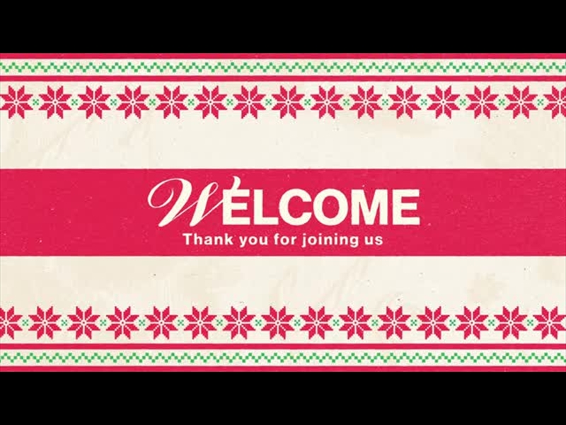 CHRISTMAS PARTY: WELCOME