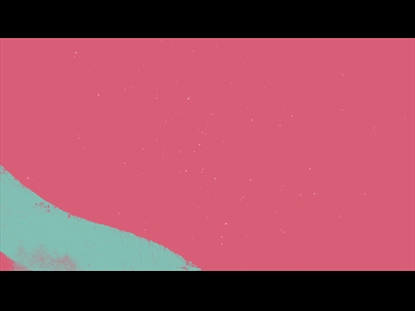 CORNER STRIPE PINK TEAL