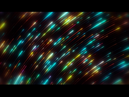 FIBER OPTIC WARM RAINBOW I