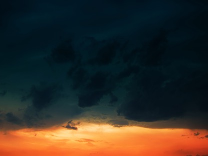 FIRE AND ICE SUNSET