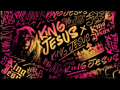 KING JESUS PINK YELLOW