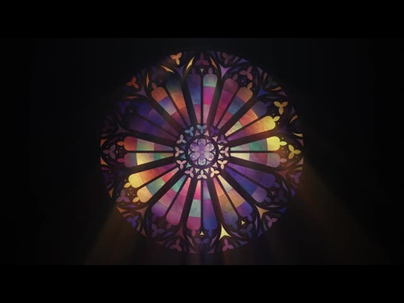 SACRED GLASS 2: ROSE WINDOW A