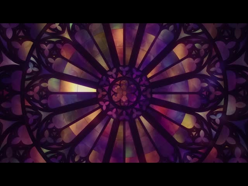 SACRED GLASS 2: ROSE WINDOW B