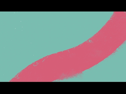 SINGLE STRIPE TEAL PINK