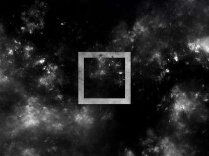 SPACE UPWARD SCROLL BW SQUARE