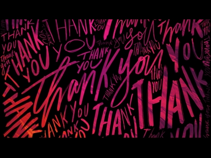 THANK YOU WARM COLOR CHANGE