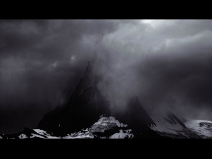 TOWERING MISTY MOUNTAIN PLAIN