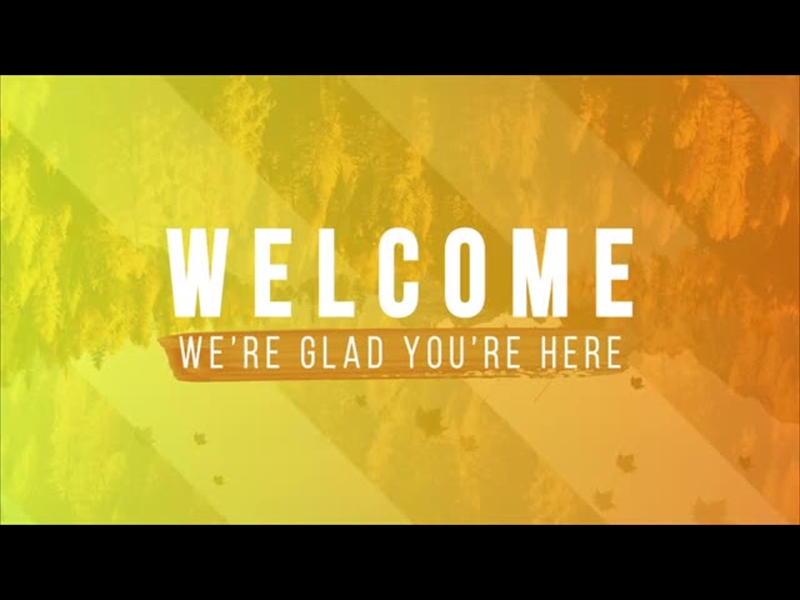 GRADIENT LEAVES WELCOME MOTION