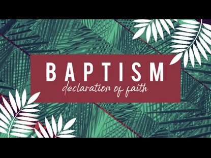 PALM SUNDAY BAPTISM MOTION TITLE