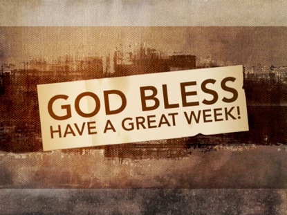 Faith Have A Great Week | eLife Worship Media | WorshipHouse Media